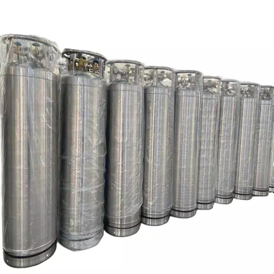 Przemysłowy kriogeniczny cylinder Dewara ze stali nierdzewnej o pojemności 495 l