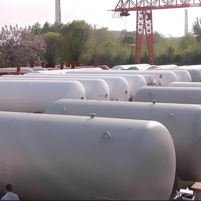 5-200m3 Horyzontalny cryogenic storage tank LNG Isolated Optimal Performance