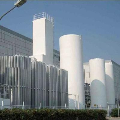 W pionowym zbiorniku kryogenicznym 1000L-5000L do ciekłego tlenu azotu