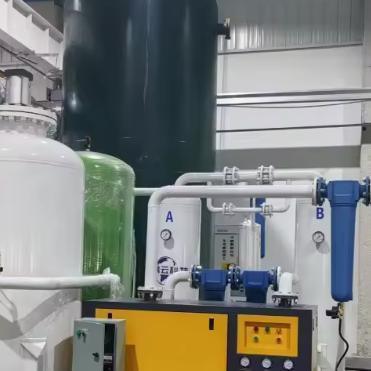 Przemysłowy generator tlenu PSA z ciśnieniem 0,1-0,8 MPa i czystością tlenu ≥90%±3% do cięcia laserowego