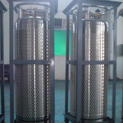 195 litrów wysokociśnieniowy zbiornik ciekłego azotu ze stali nierdzewnej, cylinder Dewara z ciekłym O2