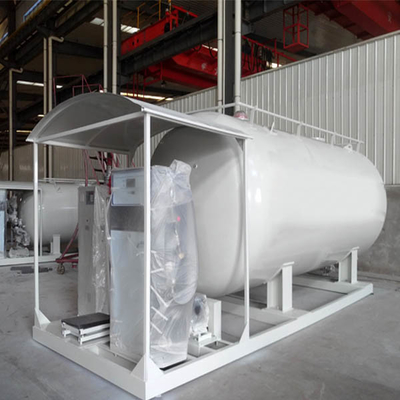 Pozioma stacja napełniania gazem LPG 20000 litrów 380v