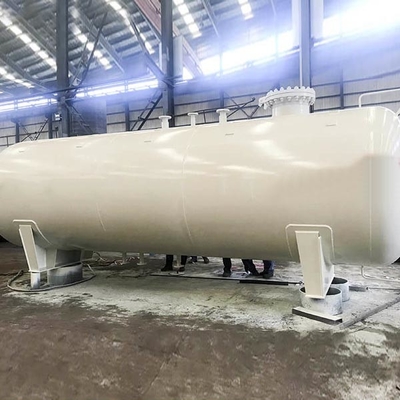 Zbiornik magazynowy gazu LPG o pojemności 5000 litrów naziemny 2 tonowy statek