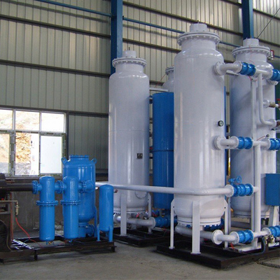 10Nm3 100Nm3 Generator N2, 99,9% adsorpcja wahań ciśnienia do wytwarzania azotu