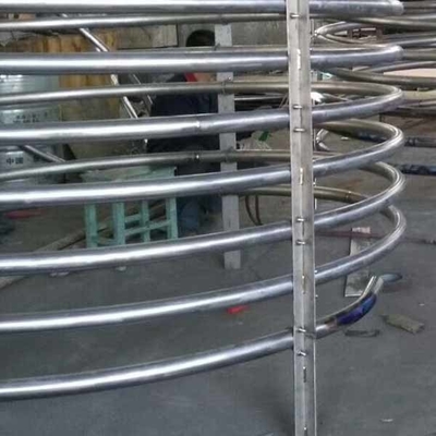 Pływający wymiennik ciepła z wężownicą 200 mm 2,1 MPA z czystego tytanu