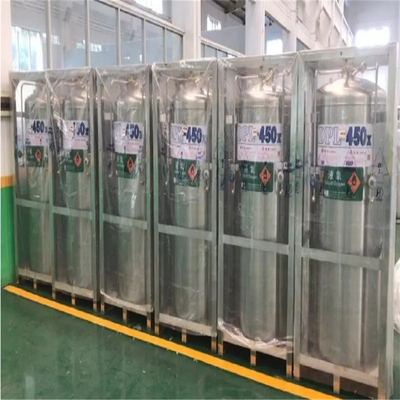 DPL450-175-2,3 MPa kriogeniczny cylinder Dewara ze stali nierdzewnej z ciekłym tlenem
