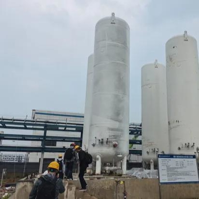 100-20000L ASME Stalowy cryogenic atmospheric pressure LNG / CNG / LPG Gaz cylinder / Zbiornik magazynowy
