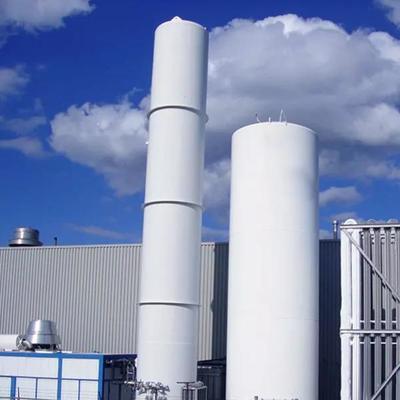W pionowym zbiorniku kryogenicznym 1000L-5000L do ciekłego tlenu azotu