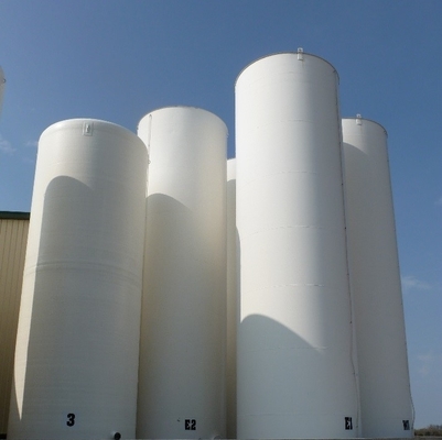 Pionowy przemysłowy zbiornik do przechowywania ropy naftowej / oleju napędowego / ciężkiego oleju opałowego 300 M3-10000 M3