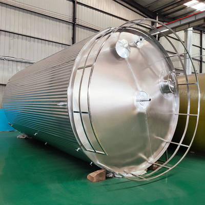 50000L 8 Bar Stainless Steel Fuel Oil Storage Tank