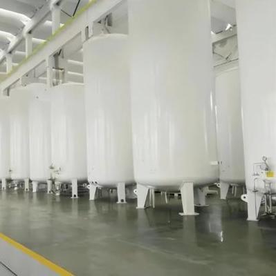 Zbiornik kriogeniczny o pojemności 30 m³ i ciśnieniu 1,6 MPa, -150°C