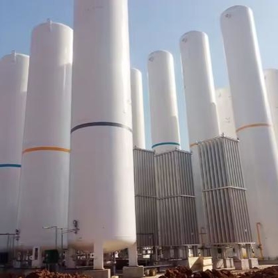 50-100 m3 Zbiornik do przechowywania płynnego tlenu kryowego CO2 6058 mm Długość