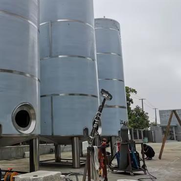 50 m3 zbiornika magazynowego LNG zakres ciśnienia 0,5-25 bar