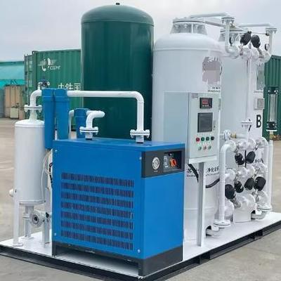 Generator tlenu PSA dla szpitali z systemem sterowania PLC i konstrukcją ze stali nierdzewnej do dostarczania tlenu medycznego