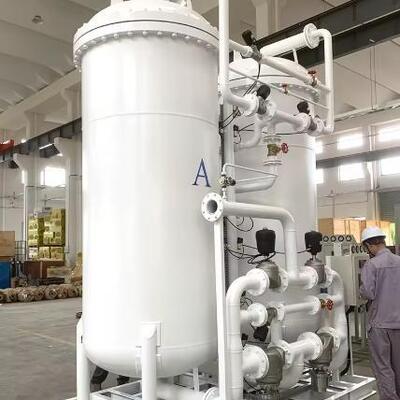 99.99% Generator azotu PSA o wysokiej czystości z szybkością produkcji 5-2000 Nm3/h i 1 rok gwarancji
