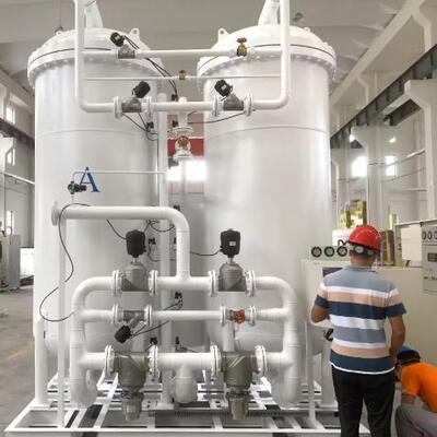 99.99% Generator azotu PSA o wysokiej czystości z szybkością produkcji 5-2000 Nm3/h i 1 rok gwarancji