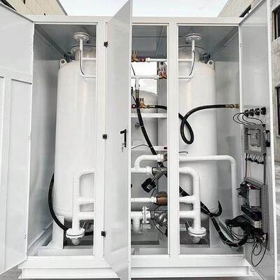 Generator azotu PSA o wysokiej czystości i wysokim przepływie z konstrukcją ze stali nierdzewnej