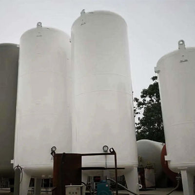 15m3 Pojemniki do przechowywania ciekłego azotu 2.16mpa Podwójna warstwa próżniowa