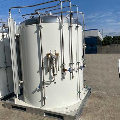 Zbiorniki azotu mikrobulk ze stali nierdzewnej Kriogeniczne 3,4 mpa Mikro luzem 5 m3