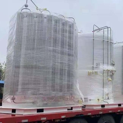 Ciekły tlen Micro Zbiorniki masowe Cryo Nitrogen 5m3, dwutlenek węgla luzem ze stali nierdzewnej