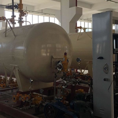 Stacje LPG montowane na płozach 2,5 mpa, 50000 litrów LPG Skid Filling Station