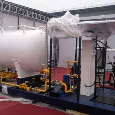 Mobilna pompa gazowa LPG od 5 do 10 ton, stacje benzynowe 1,77 mpa
