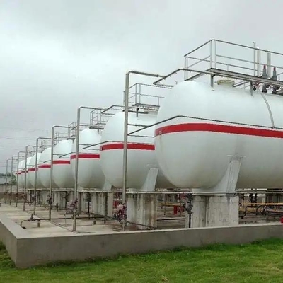 80cbm 100cbm LPG Zbiornik kulowy Gaz płynny propan 60m3 40m3 50m3