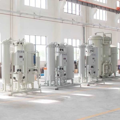 10-200NM3/H Generator tlenu PSA Instalacja technologii niskiego poziomu hałasu