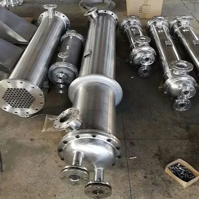 Rurowy wymiennik ciepła ze stali nierdzewnej 380 V 220 V Chiller
