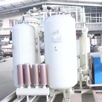 92.5%-93.5% High Purity VPSA Oxygen Generator with 15-30 Minutes Start-Up Time and 22-110kW Air Compressor Power